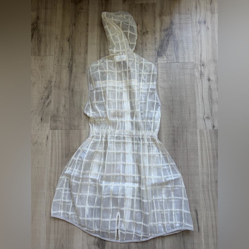 Brunello Cucinelli Cream Sheer Vest